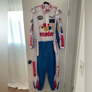 Racing Suit - White and Blue